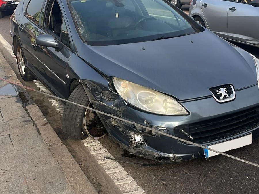 Accidente en el Puente Fernández Casado de Mérida
