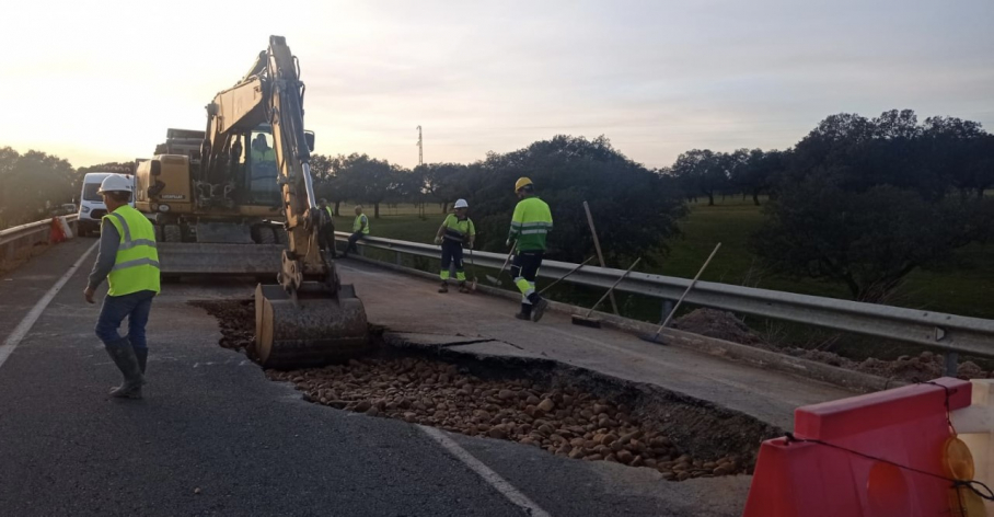 socavón La Nava de Santiago