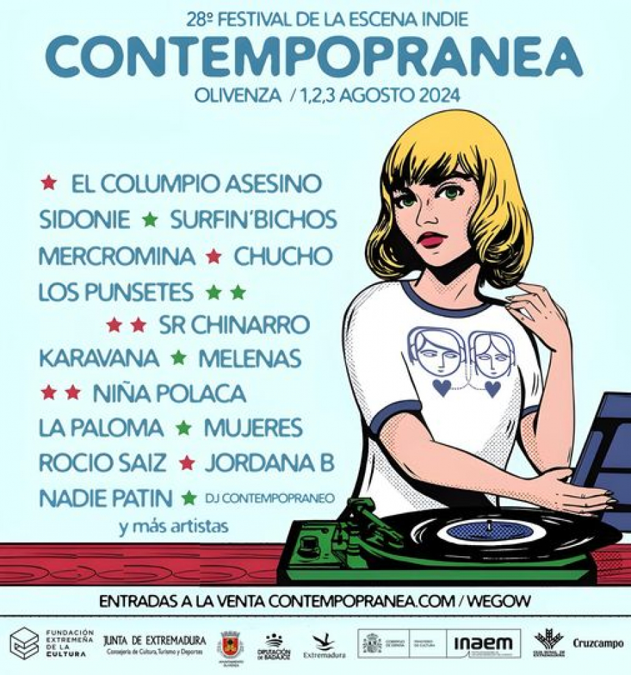 Cartel del festival Contempopránea