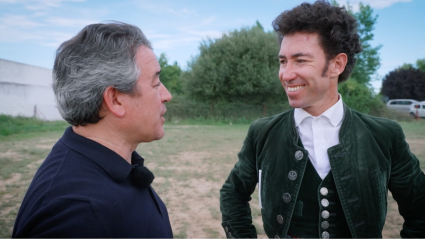Leonardo Hernández, Monteviejo Victorino, Rejoneador Moraleja, Toreo a caballo, Juan Bazaga, Tierra de Toros, Canal Extremadura