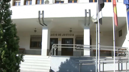 Juzgados de Coria, esta mañana