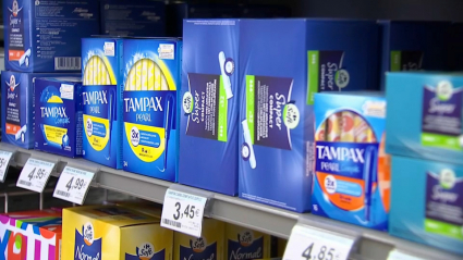 Imágenes de productos de higiene menstrual