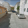 Calle de Navalmoral de la Mata donde se ha producido el incendio.