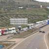 Marcha lenta de camiones