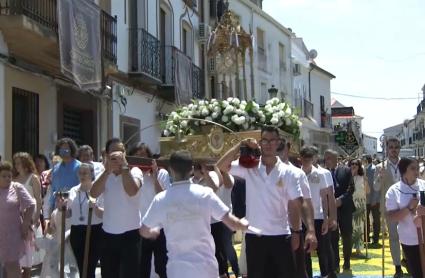 El Corpus Christi de San Vicente de Alcántara aspira a ser declarada Fiesta de Interés Turístico Nacional